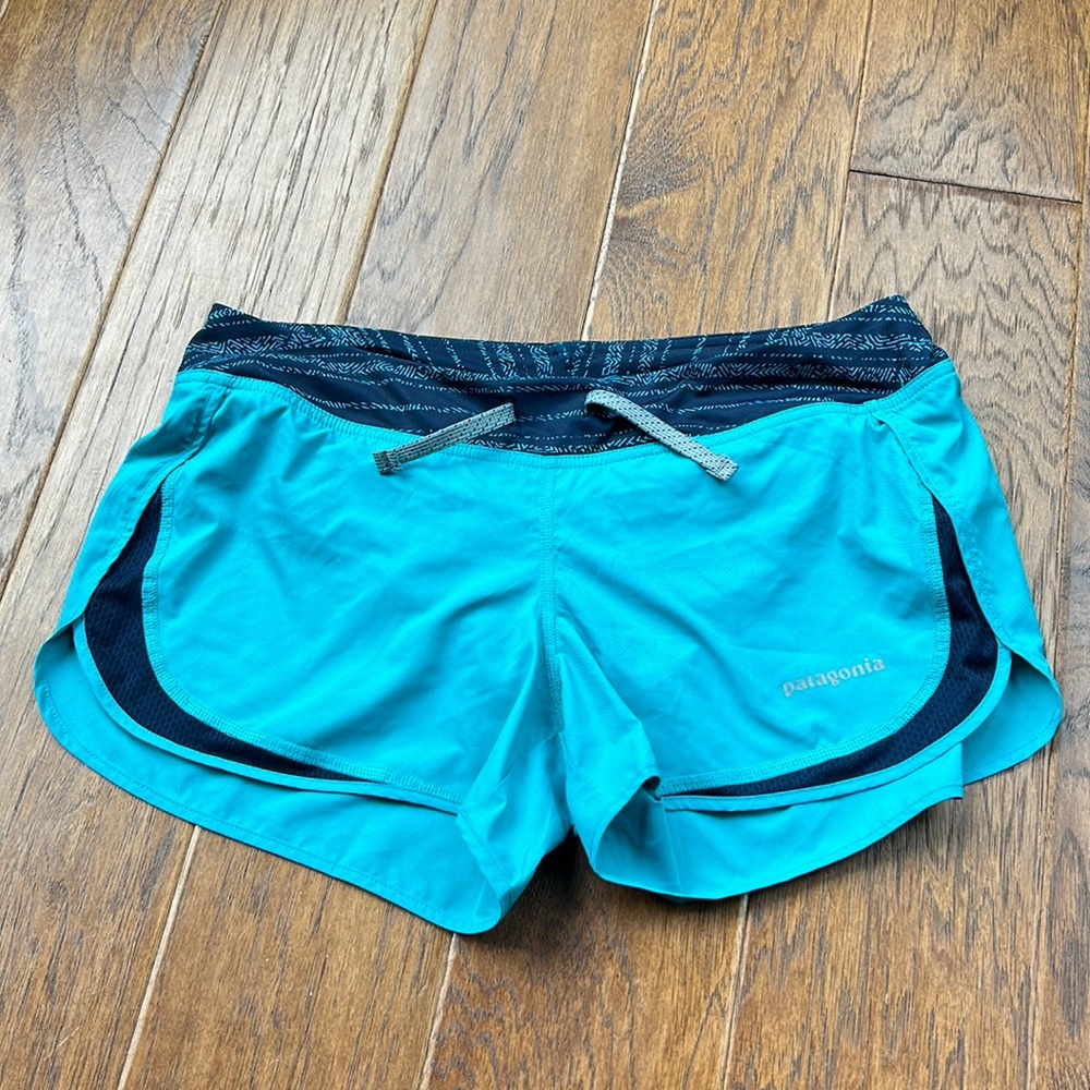 Patagonia turquoise shorts size small!